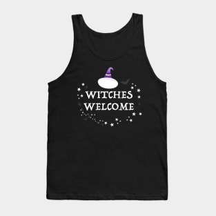 Witches welcome Halloween II Tank Top